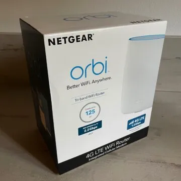 Recensione Netgear Orbi 4G LTE WiFi Router