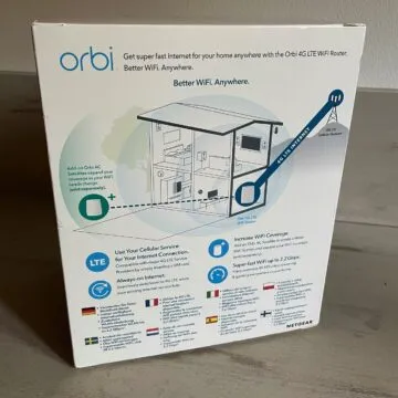 Recensione Netgear Orbi 4G LTE WiFi Router