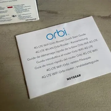 Recensione Netgear Orbi 4G LTE WiFi Router