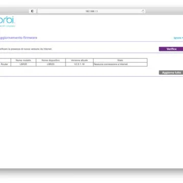 Recensione Netgear Orbi 4G LTE WiFi Router