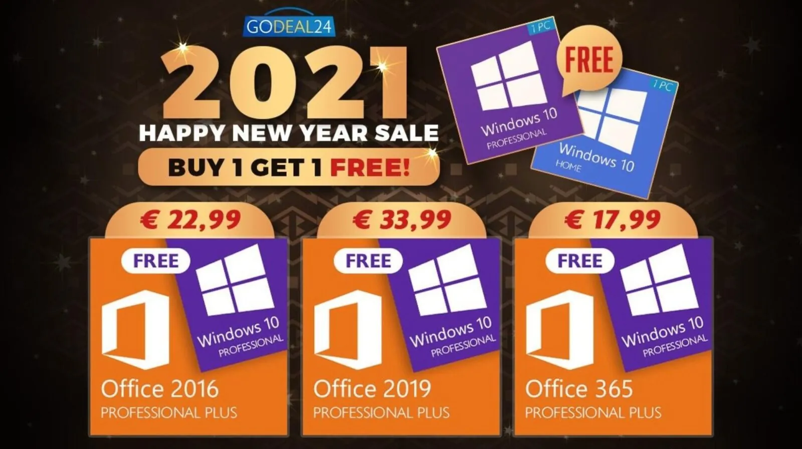 Windows 10 è GRATIS con Microsoft Office: i primi ultimi sconti del 2021 di GoDeal24