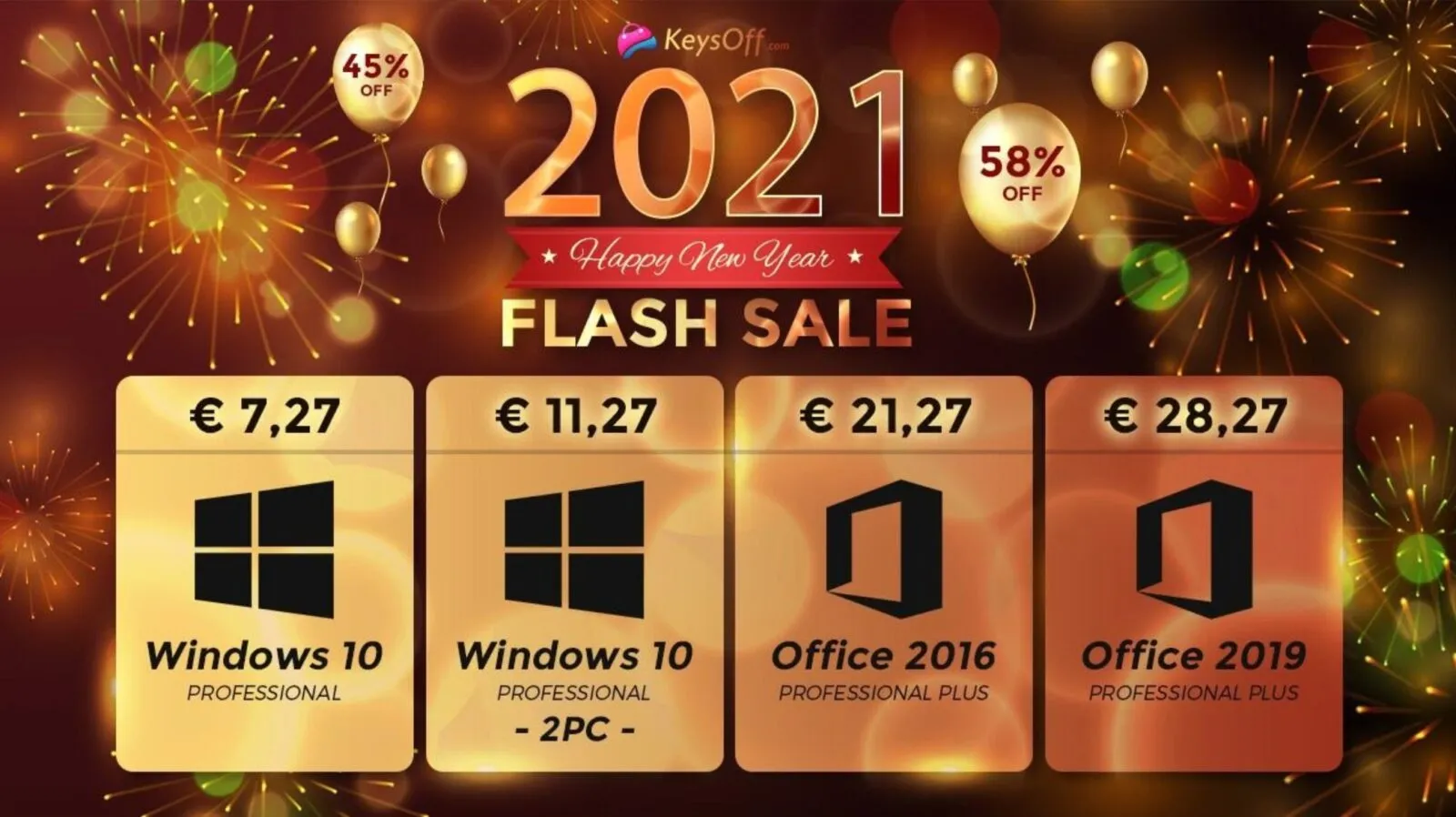 Solo 5 € per Windows 10, gratis con Microsoft Office: gli sconti Keysoff.com Solo 5 € per Windows 10, gratis con Microsoft Office: gli sconti Keysoff.com