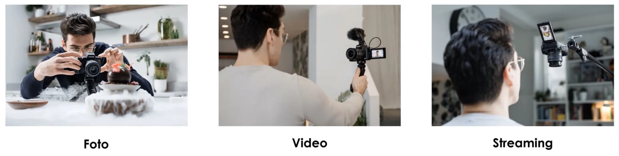 EOS M50 Mark II Canon: pensata per i Vlogger e lo smart working EOS M50 Mark II Canon: pensata per i Vlogger e lo smart working