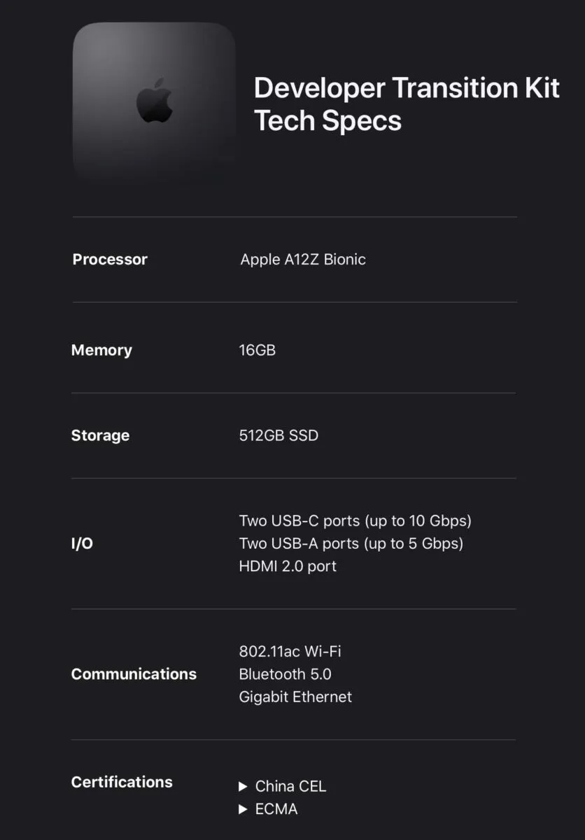 Apple ha chiesto agli sviluppatori la restituzione del Developer Transition Kit Apple ha chiesto agli sviluppatori la restituzione del Developer Transition Kit