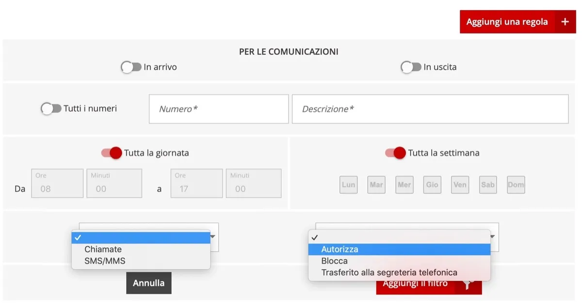 Come usare la modalità Non Disturbare di Iliad