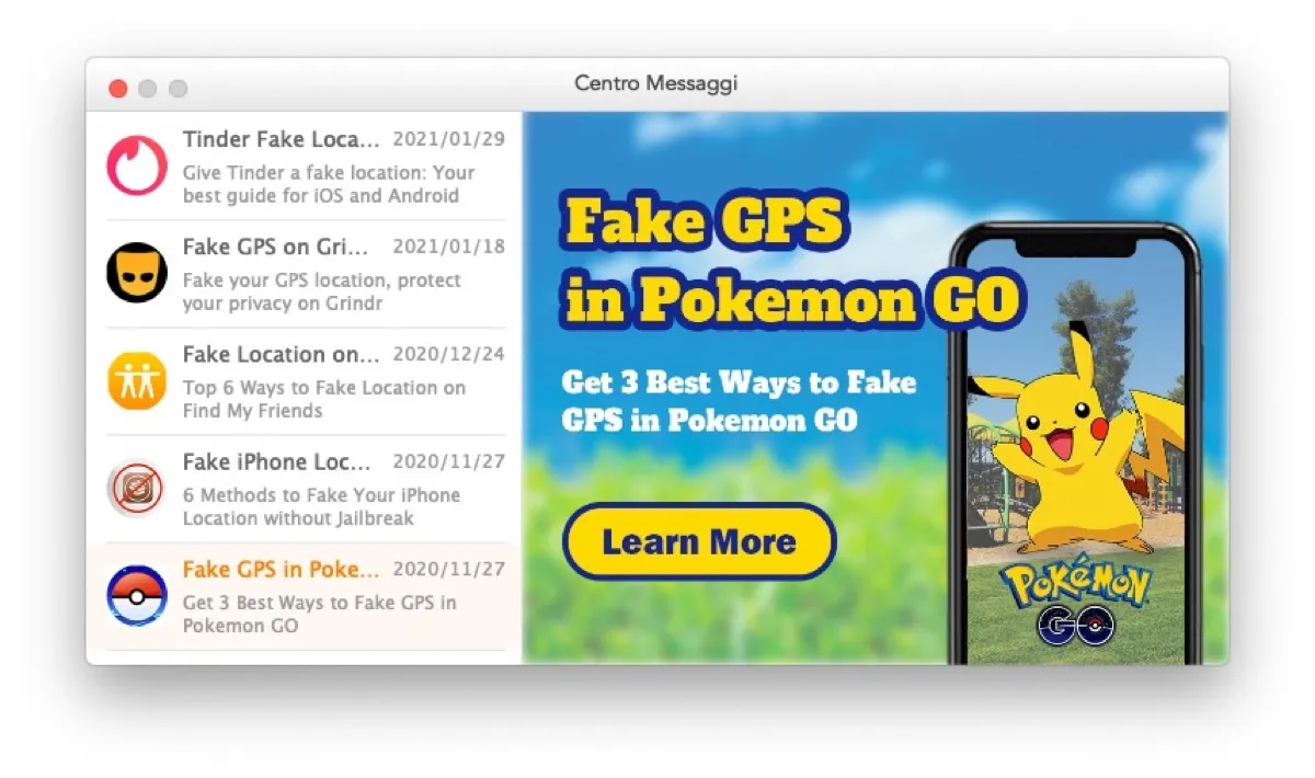 iMyFone AnyTo, l’app che vi cambia le coordinate GPS per fare invidia agli amici sui social iMyFone AnyTo, l’app che vi cambia le coordinate GPS per fare invidia agli amici sui social