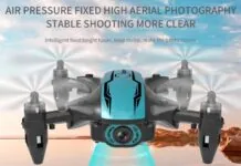 CS02, il drone pieghevole per iniziare a volare a soli 22 € con spedizione gratis CS02 WiFi FPV Drone with 4K HD Camera/Tap-fly/App Control/Head-free Mode