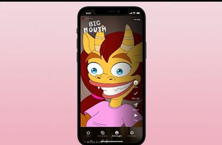 “Risate lampo” è una nuova funzione di Netflix per iPhone in stile TikTok
