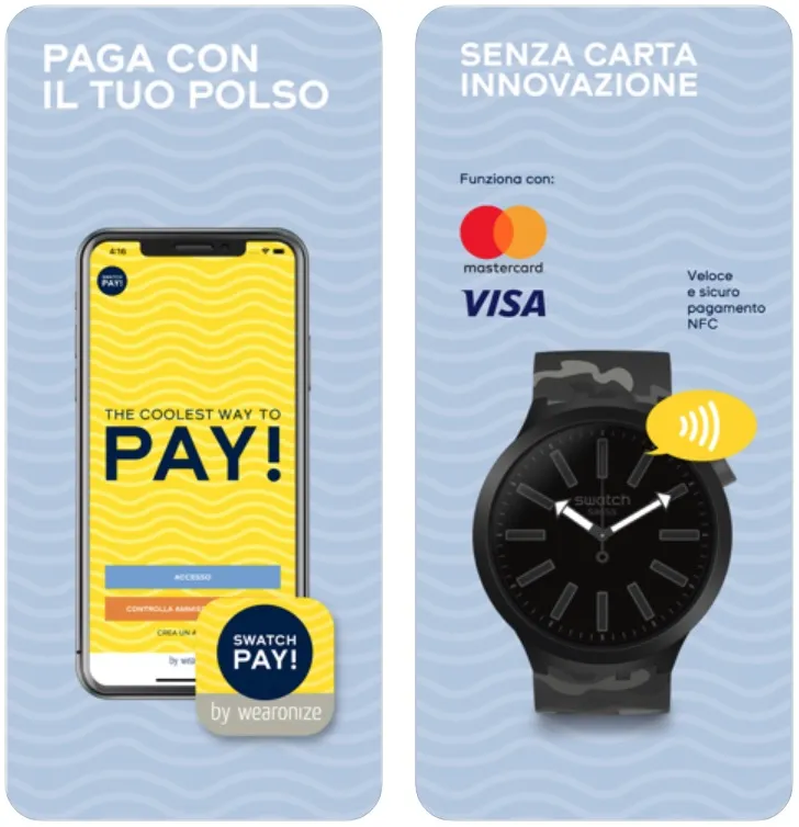 Swatch e Nexi espandono i pagamenti SwatchPAY in Italia Swatch e Nexi espandono i pagamenti SwatchPAY in Italia