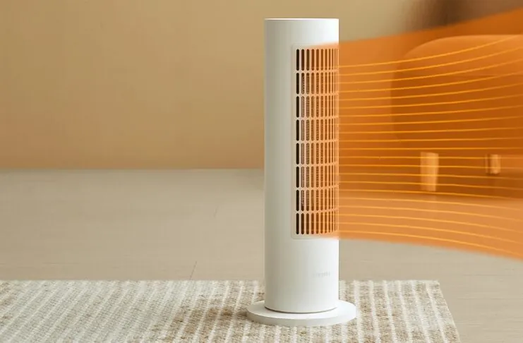 La stufetta elettrica Xiaomi si accende e spegne in remoto e con Alexa