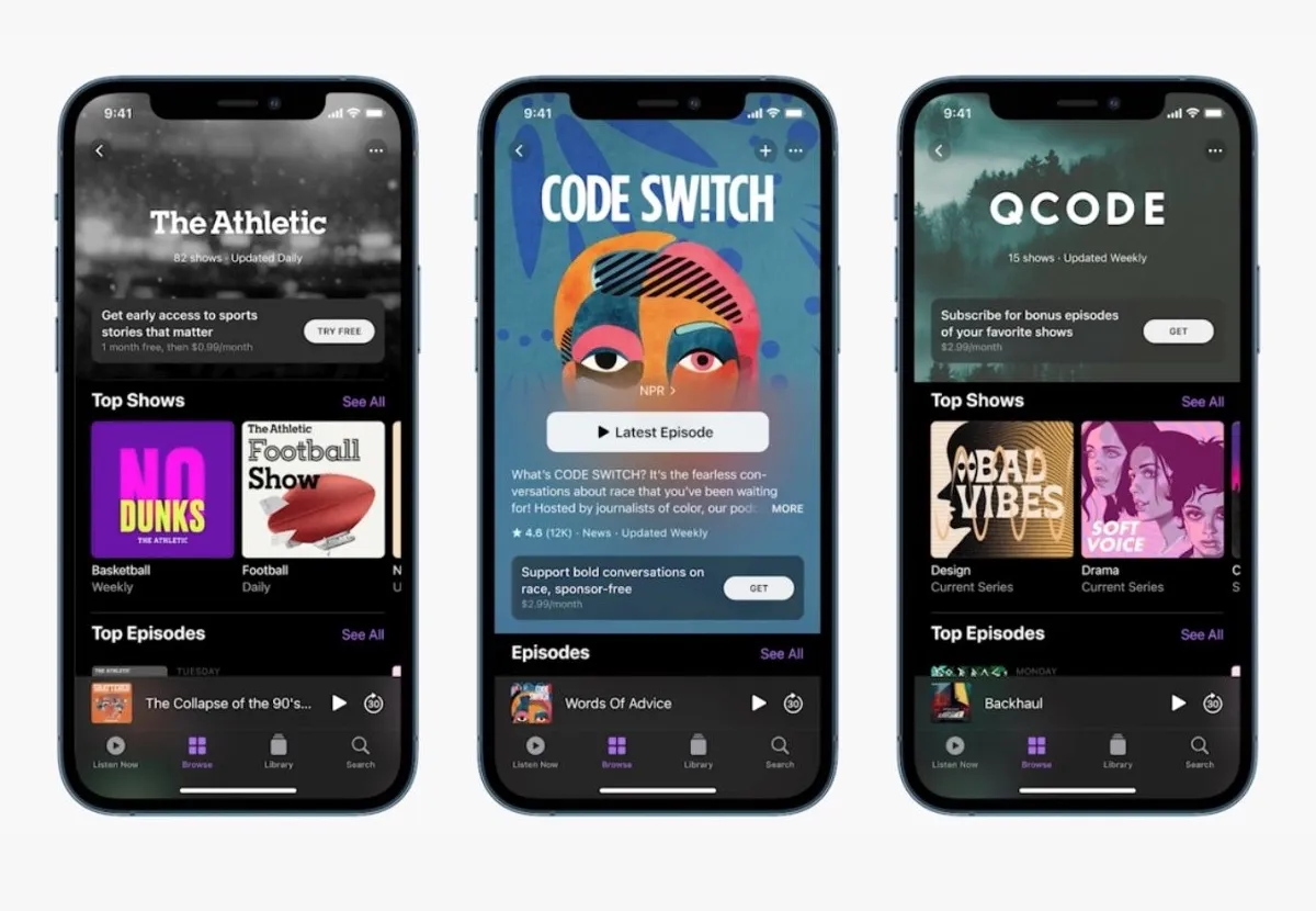 Apple Podcast in abbonamento, tutte le novità per i creatori di podcast Apple Podcast in abbonamento, tutte le novità per i creatori di podcast