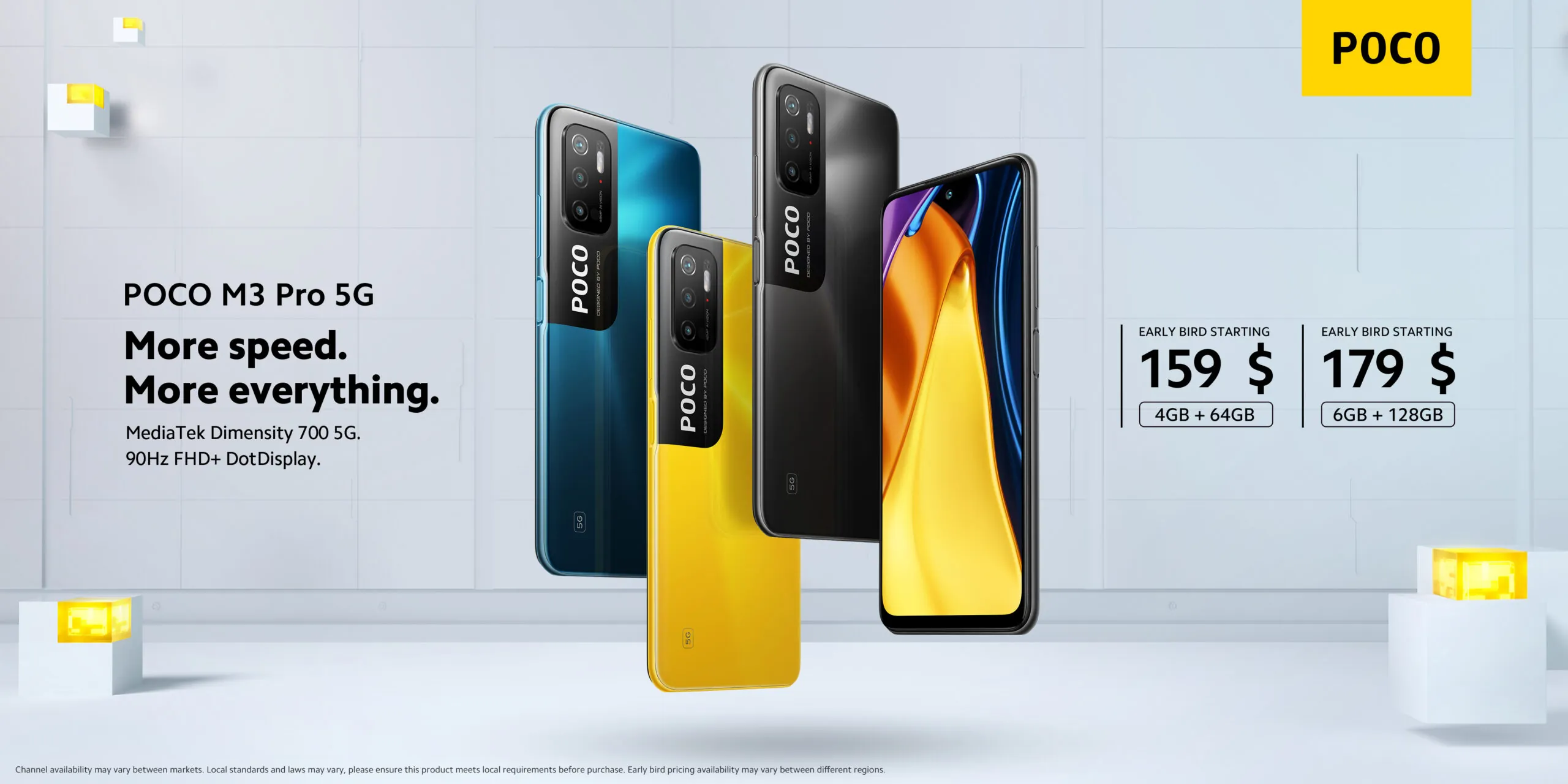 Poco M3 Pro 5G: display a 90Hz e supporto 5G a meno di 150 euro