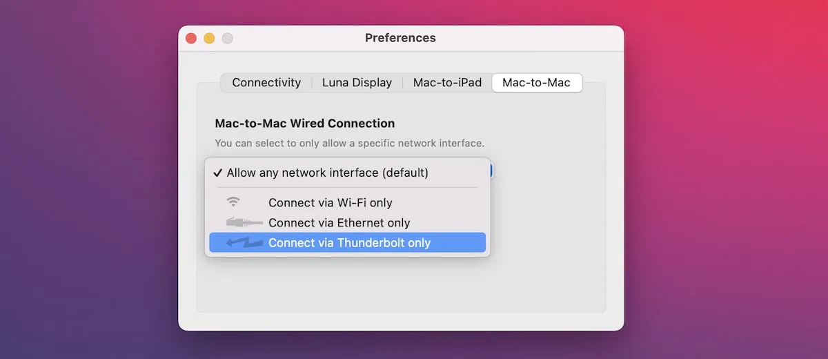 Luna Display ora permette di usare un Mac come display secondario via Thunderbolt e Ethernet Luna Display ora permette di usare un Mac come display secondario via Thunderbolt e Ethernet