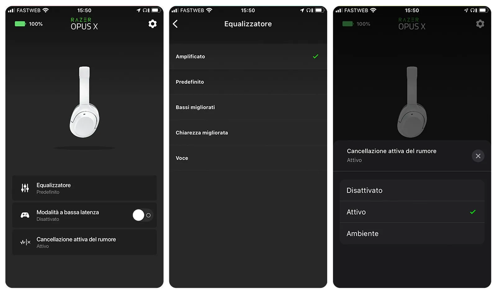 Recensione Razer Opus X, grinta, colori e tanta tecnologica per musica e giochi Recensione Razer Opus X, grinta, colori e tanta tecnologica per musica e giochi