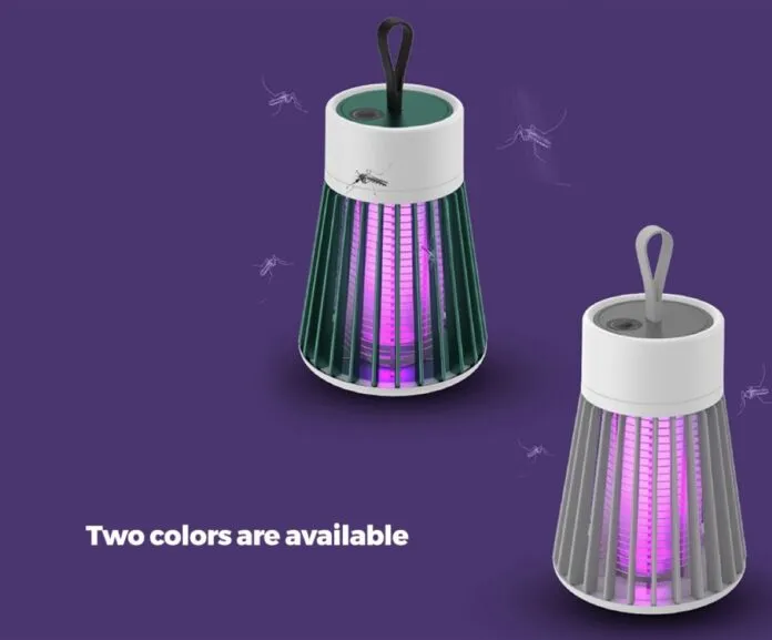 Solo 8 euro per la lampada anti zanzare con design moderno