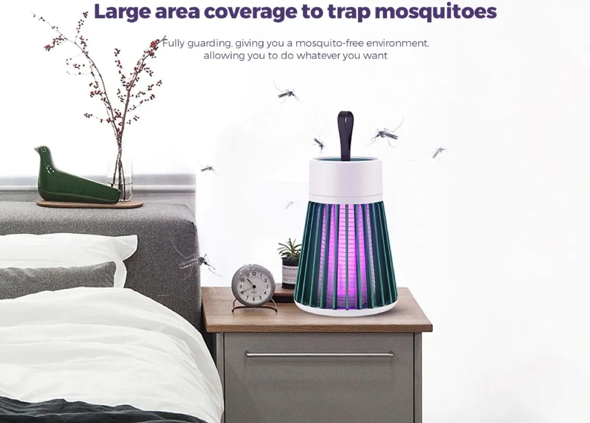 Solo 8 euro per la lampada anti zanzare con design moderno Solo 8 euro per la lampada anti zanzare con design moderno