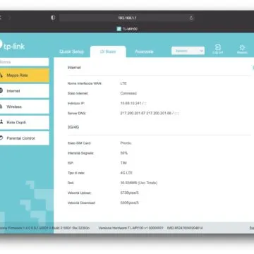 Recensione Tp-Link TL-MR100 router LTE 4G