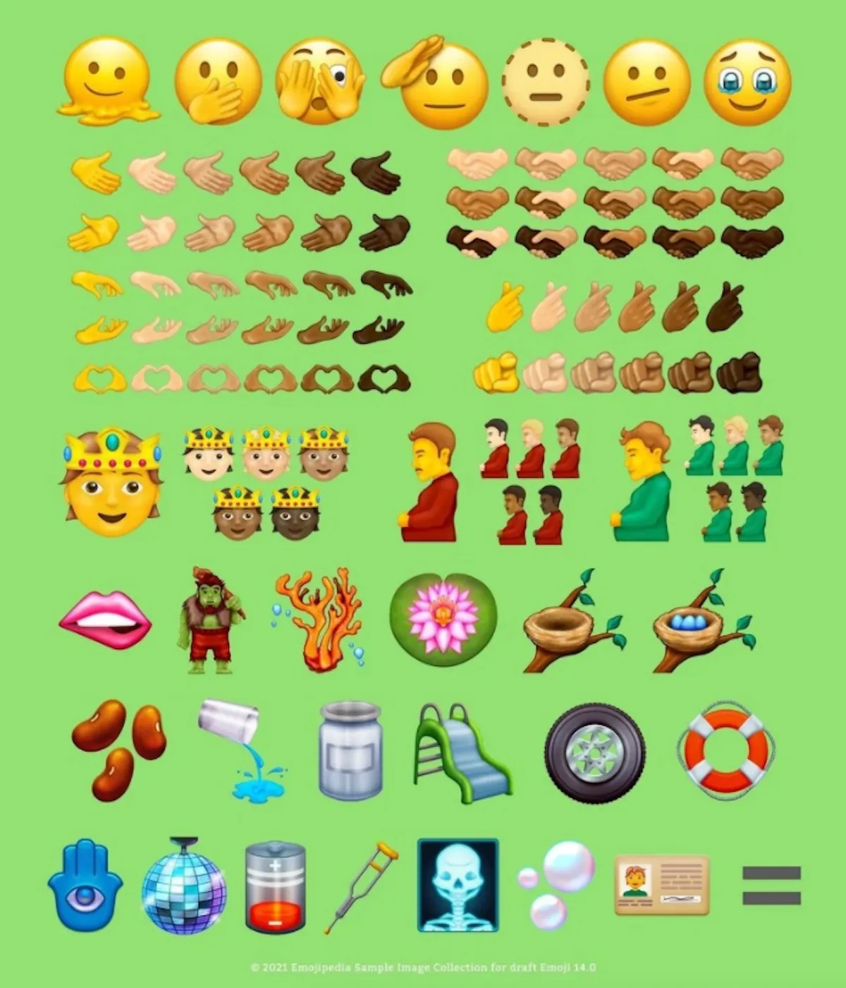 Ecco le nuove emoji Unicode 14 candidate per iPhone Ecco le nuove emoji Unicode 14 candidate per iPhone