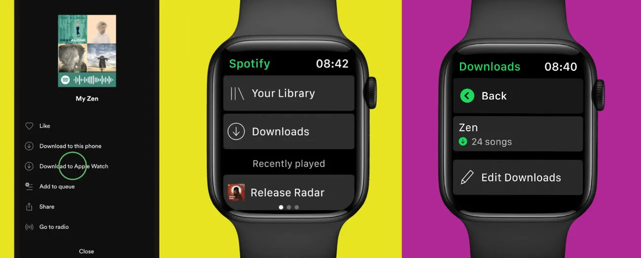 Spotify, come attivare la riproduzione offline su Apple Watch Spotify, come attivare la riproduzione offline su Apple Watch
