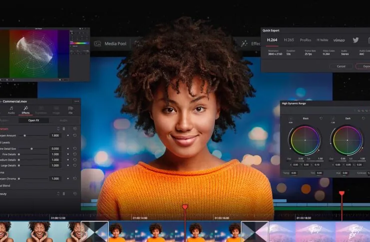 Blackmagic Design DaVinci Resolve 17.3 triplica la velocità sui Mac M1