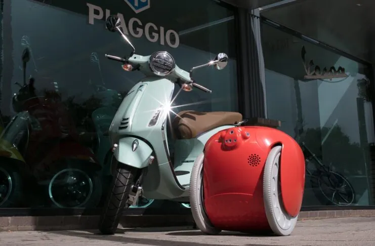 Piaggio, nuova tecnologia con sensori destinati a robot e sistemi di guida per moto e scooter