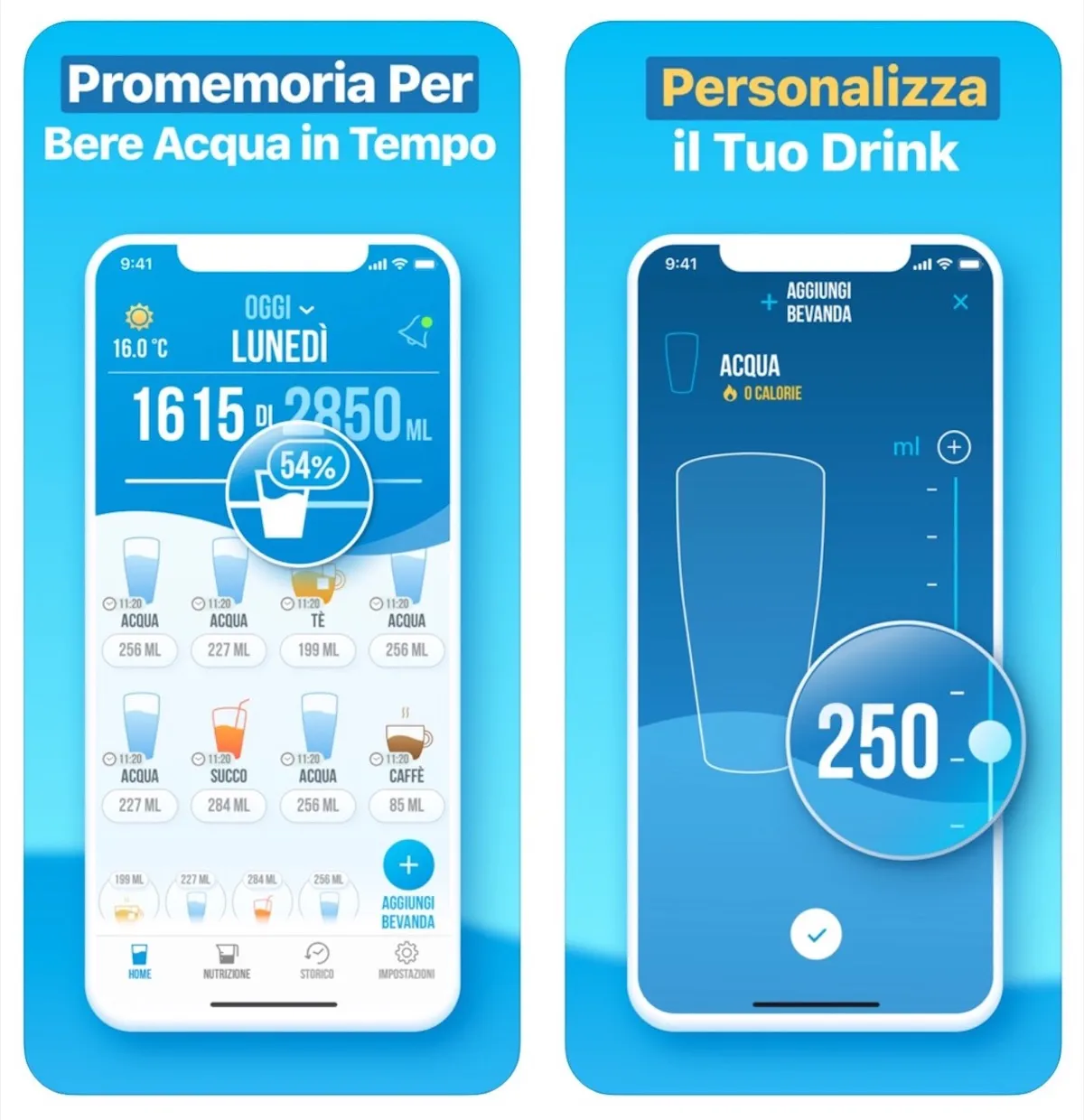 Acqua reminder è l’app che ci ricorda di idratarci Acqua reminder è l’app che ci ricorda di idratarci