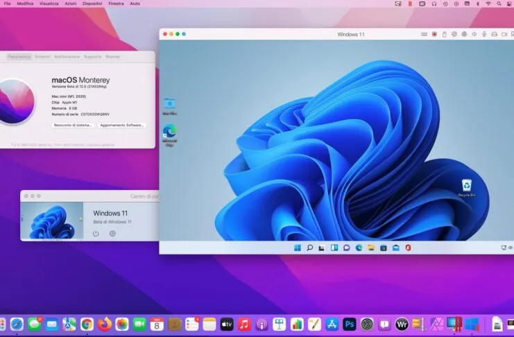 [EMBARGO] Parallels Desktop 17 per Mac per chip M1 e Intel, pronto per Windows 11 e macOS Monterey