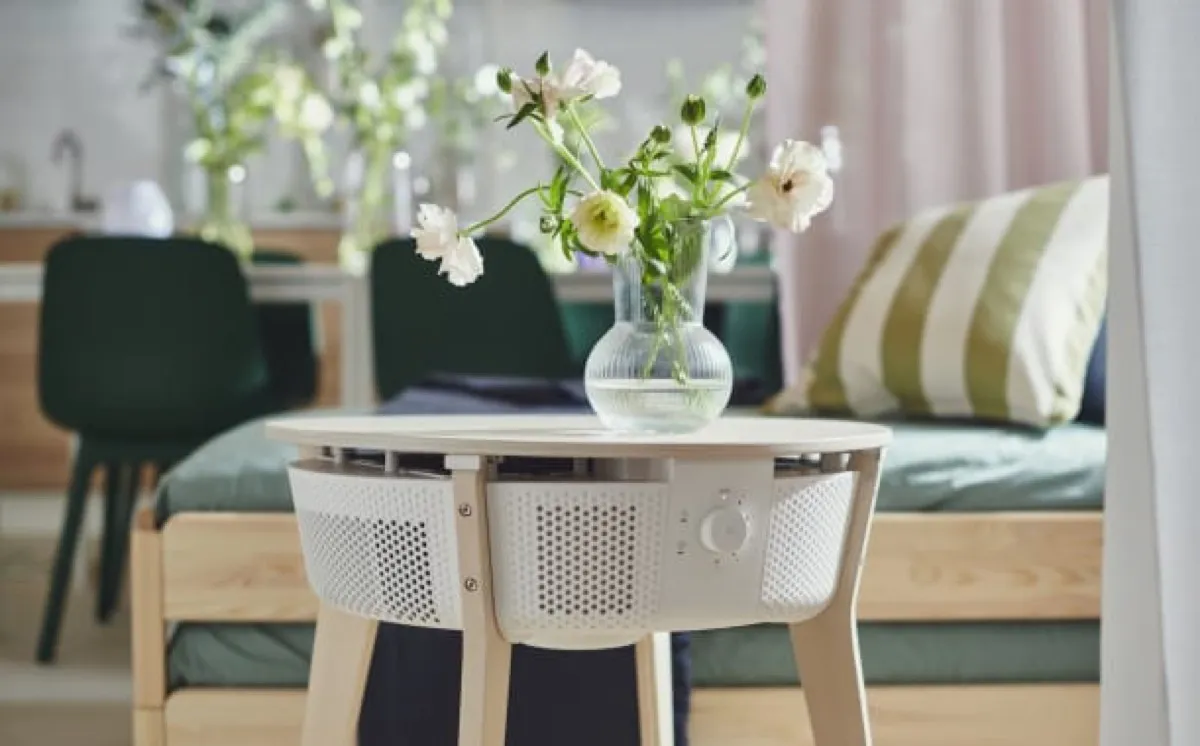 IKEA presenta il suo primo purificatore d’aria smart