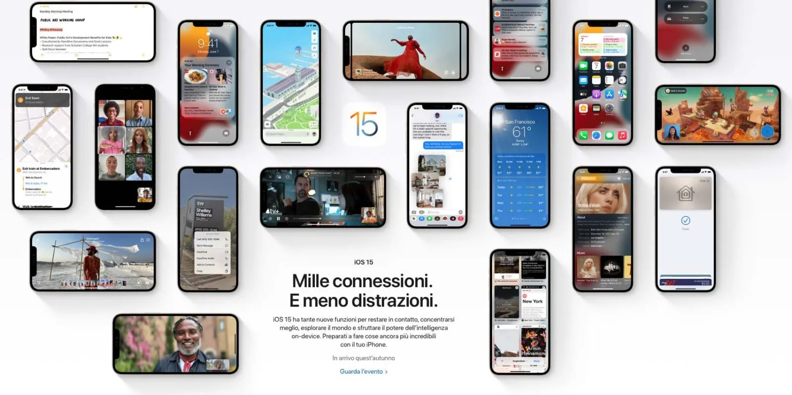 Prepararsi all’aggiornamento a iOS 15 e iPadOS 15 Prepararsi all’aggiornamento a iOS 15 e iPadOS 15