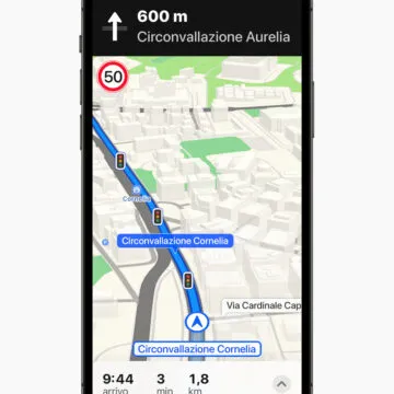 Apple rilascia la nuova versione di Mappe in Italia