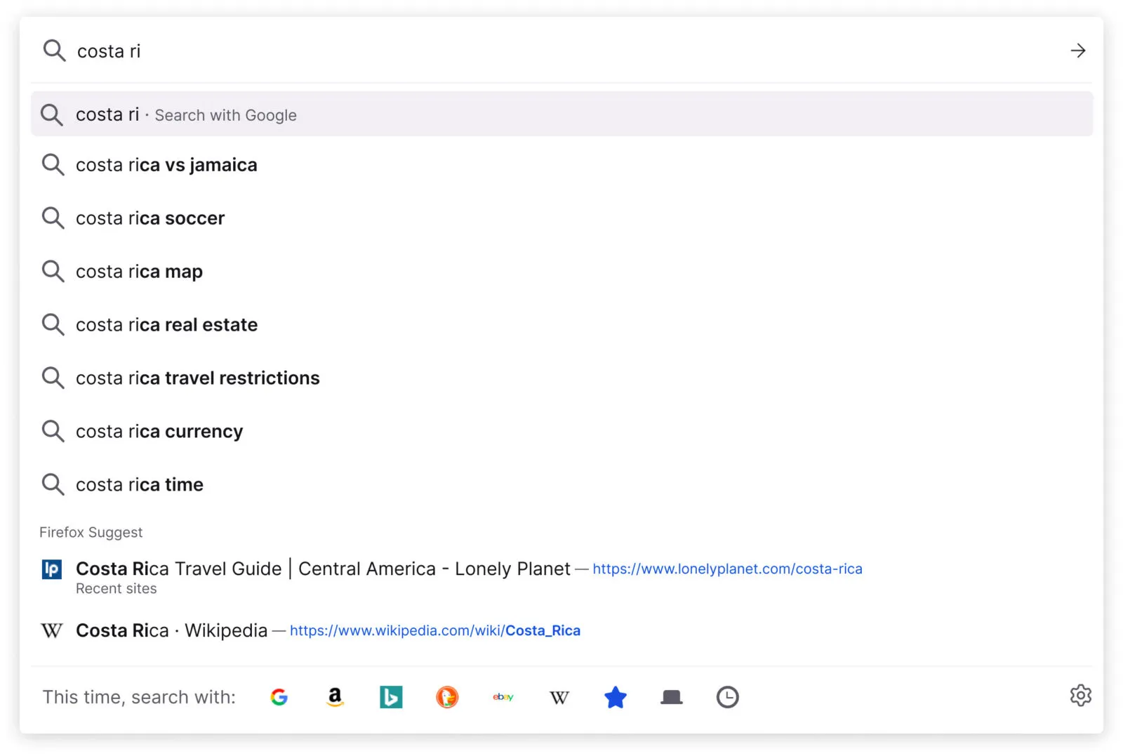 Firefox 93 mostra pubblicità nella barra degli indirizzi