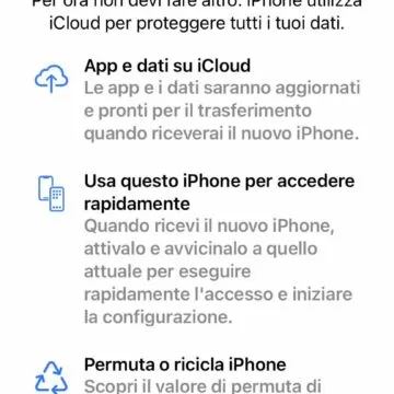 Come sfruttare lo spazio iCloud temporaneo per passare da vecchio a nuovo iPhone