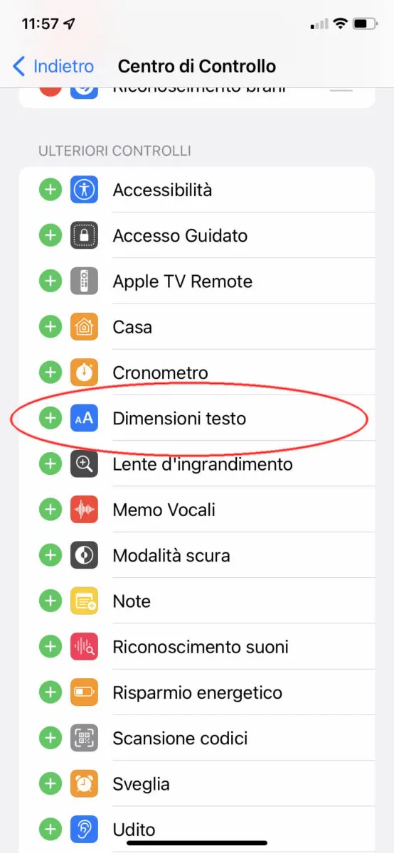 iPhone, come ingrandire il testo visualizzato solo in determinate app iPhone, come ingrandire il testo visualizzato solo in determinate app