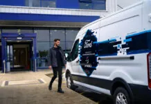 Ford prova la guida autonoma con DP World London Gateway Ford ha eseguito test sulla guida autonoma con DP World London Gateway