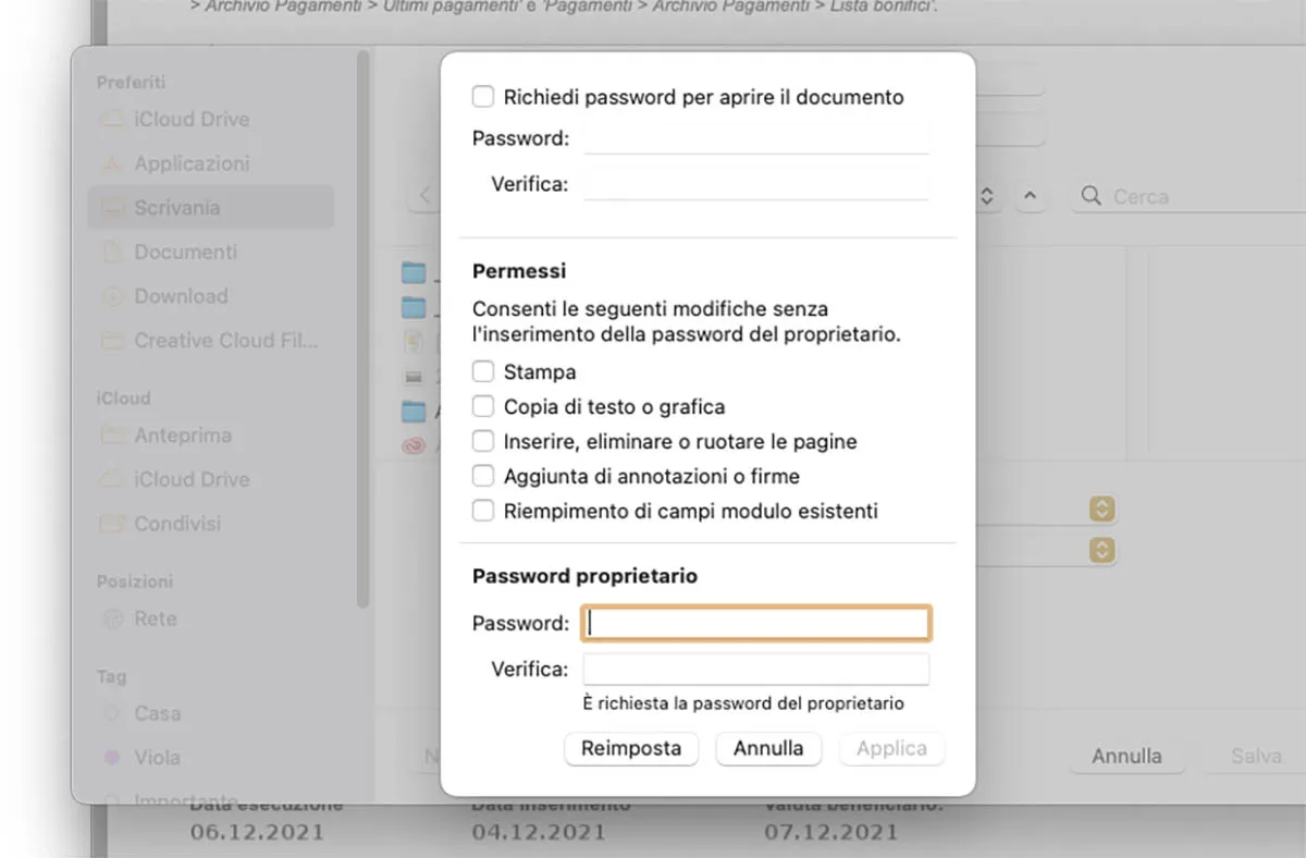 macOS Monterey, come rendere un PDF non modificabile con Anteprima macOS Monterey, come rendere un PDF non modificabile con Anteprima