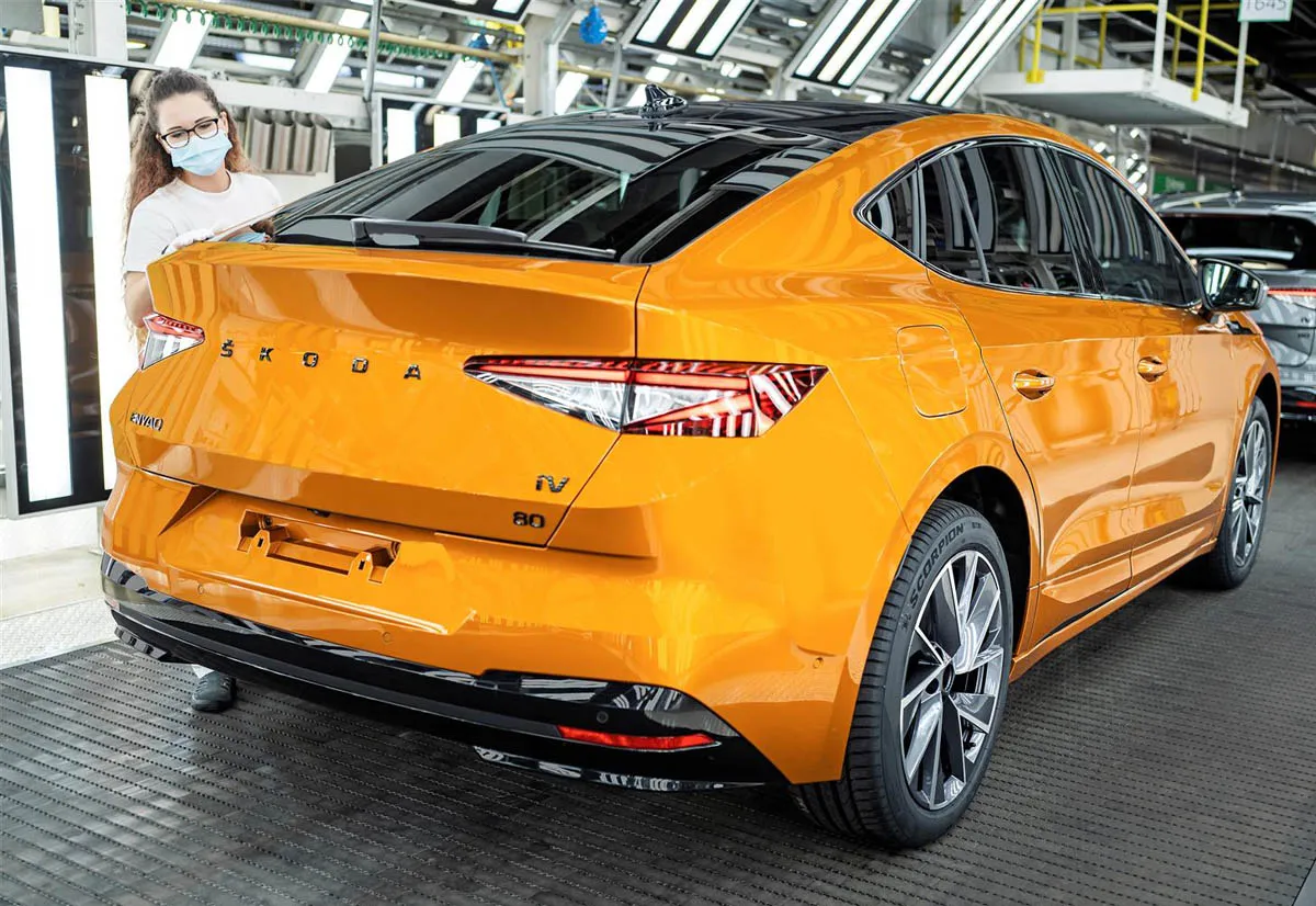 Iniziata la produzione di Skoda Enyaq Coupé iV Iniziata la produzione di Skoda Enyaq Coupé iV
