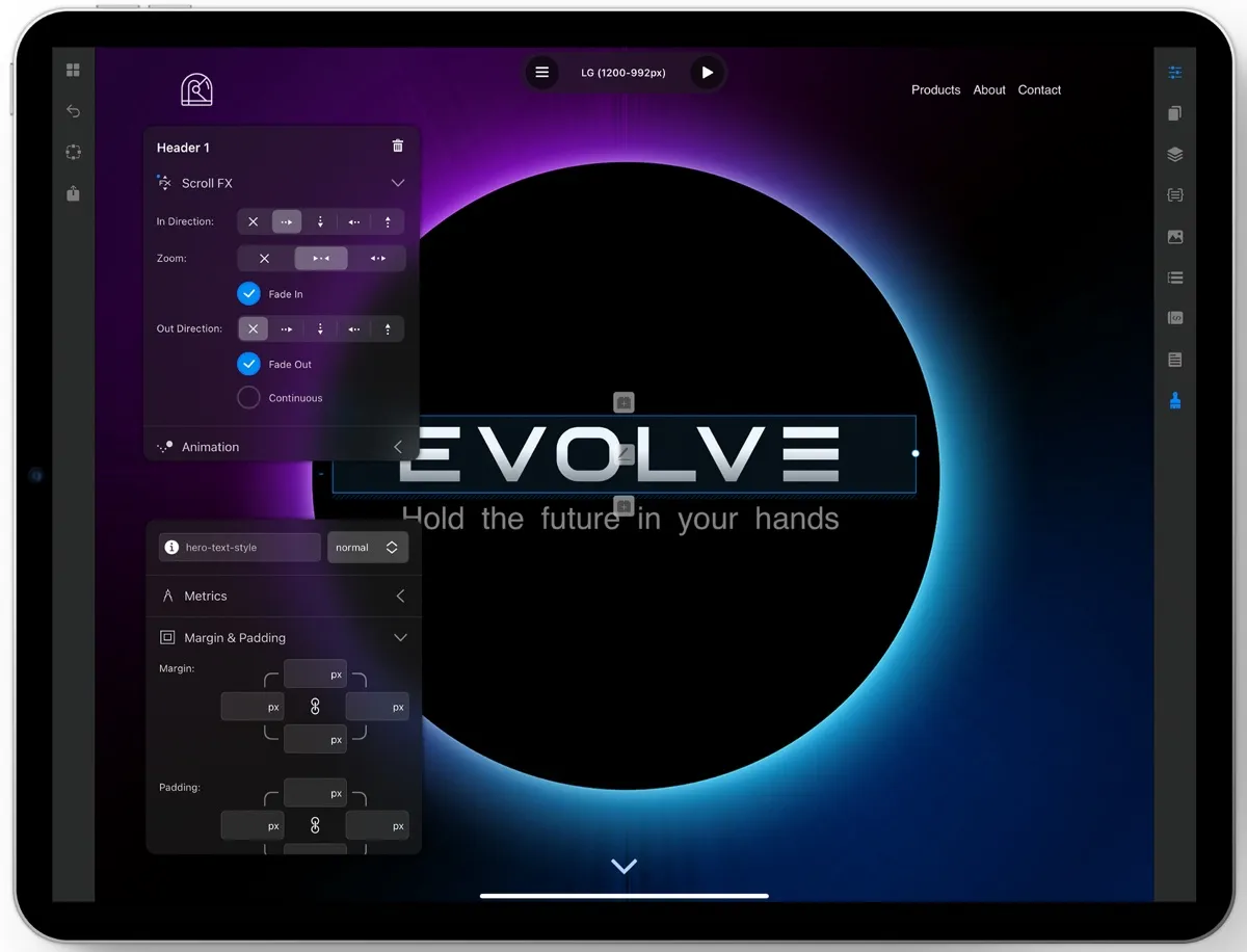 Blocs, l’app per creare siti web in arrivo in versione iPad