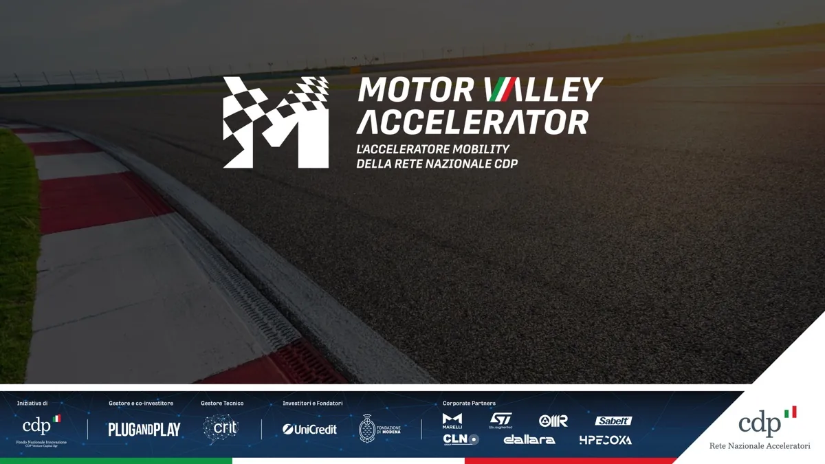 Motor Valley Accelerator cerca startup italiane in ambito mobility e automotive Motor Valley Accelerator cerca startup italiane in ambito mobility e automotive