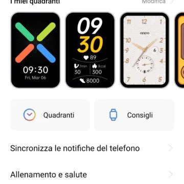 Recensione OPPO Watch Free, un ibrido tra watch e band