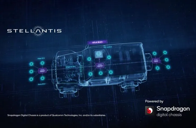 Stellantis e Qualcomm collaborano per veicoli con Snapdragon Digital Chassis