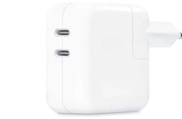 Alimentatore Apple da 35W a doppia porta USB‑C disponibile all’acquisto