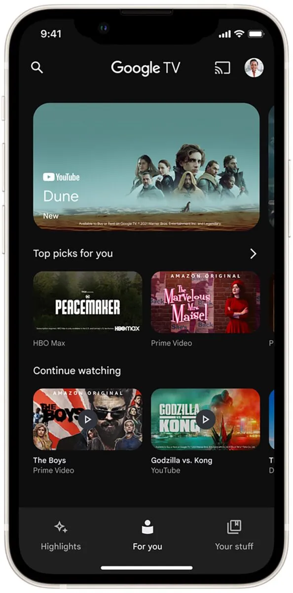 Con l’app Google TV telefono e iPad diventano telecomando per le TV con Android TV