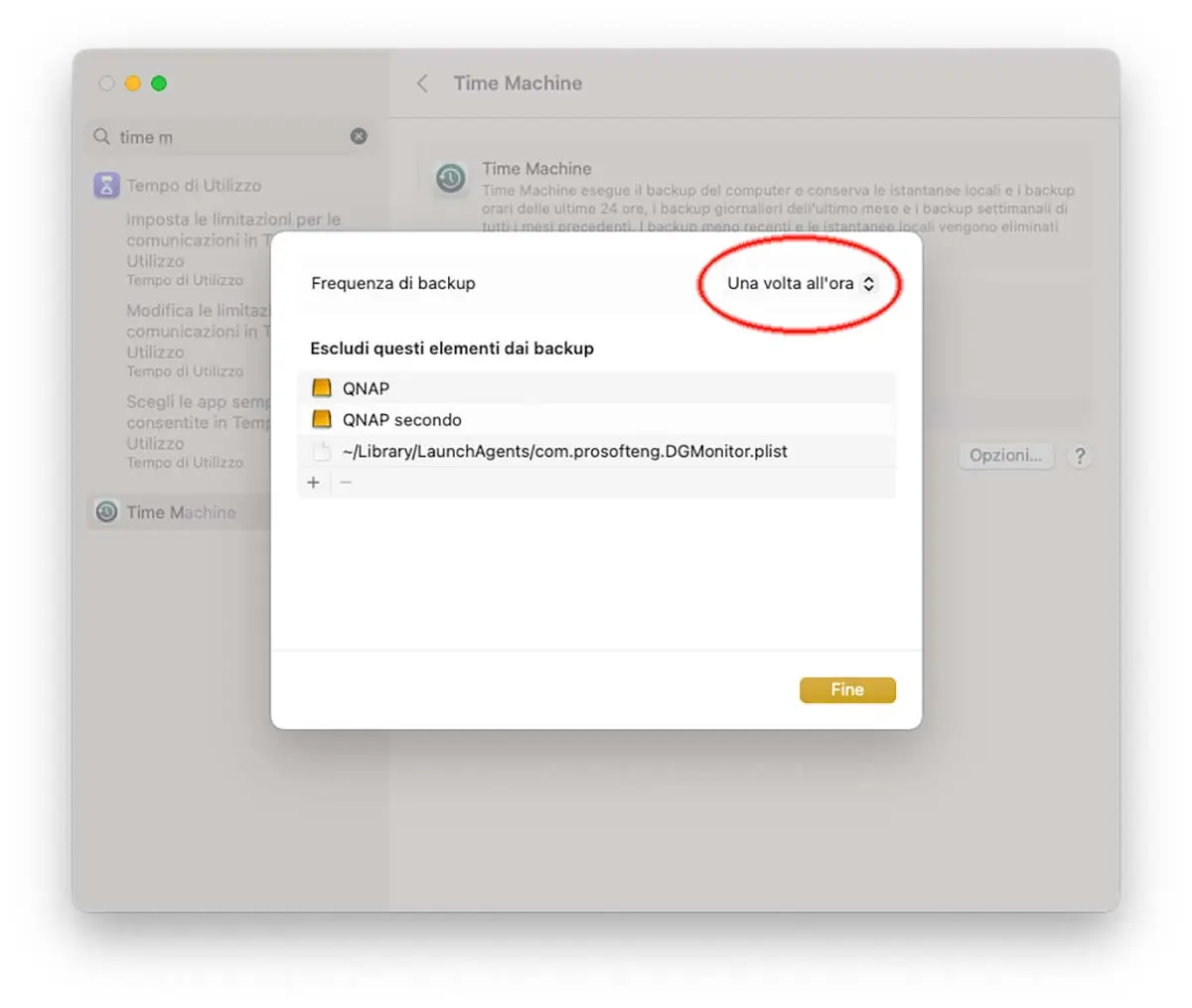 macOS Ventura, nuove opzioni per regolare la frequenza dei backu con Time Machine macOS Ventura, nuove opzioni per regolare la frequenza dei backu con Time Machine