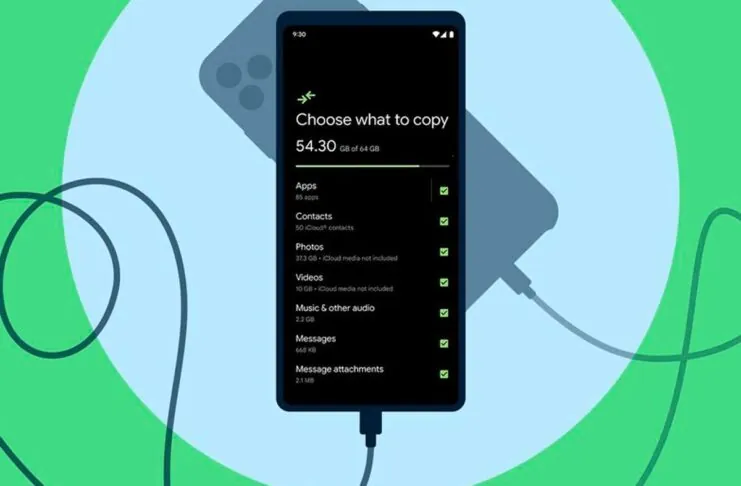 L’app “Switch to Android di Google ora funziona con tutti i dispositivi con Android 12
