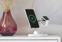 Il vero Magsafe 3-in-1 Belkin BoostCharge Pro scontato di 50 € Belkin Boostcharge Pro 3-in-1 ora ha la ricarica rapida per Apple Watch 7