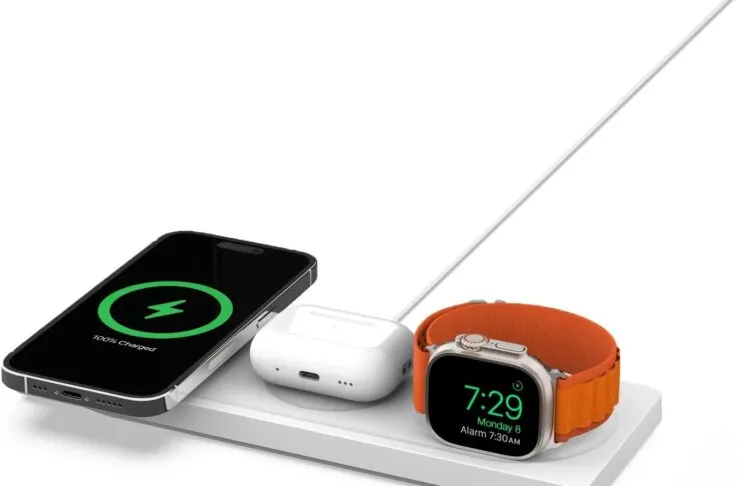 Belkin Boostcharge Pro 3 in 1 accelera la ricarica di Apple Watch 7 - macitynet.it