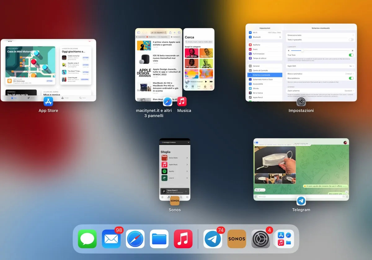 Come funziona Stage Manager su iPadOS 16 Come funziona Stage Manager su iPadOS 16