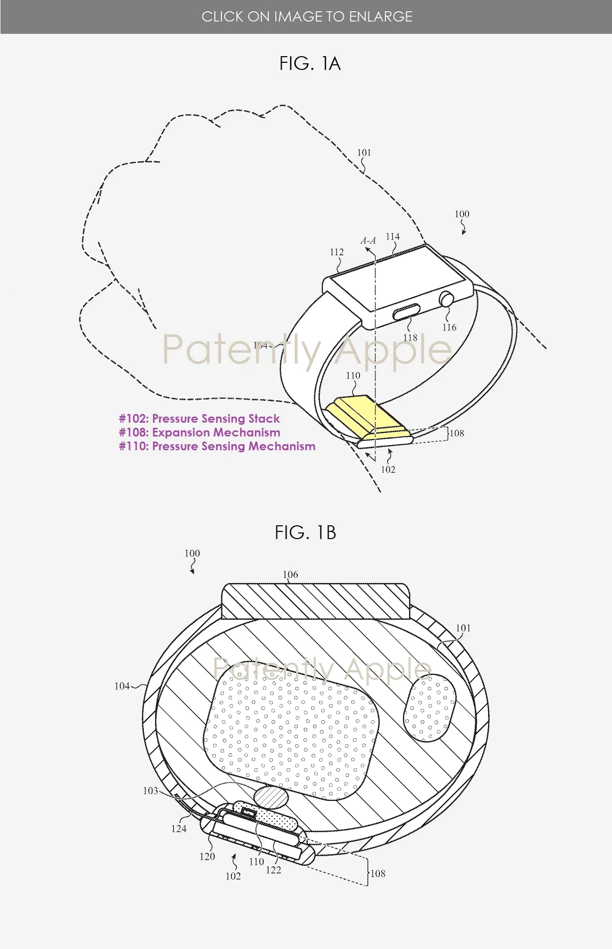 In un brevetto Apple il monitoraggio della pressione arteriosa con un sensore a liquido