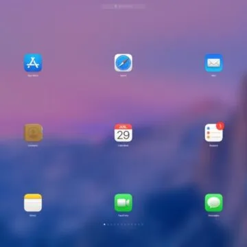 macOS, come aumentare o diminuire righe e colonne nel Launchpad