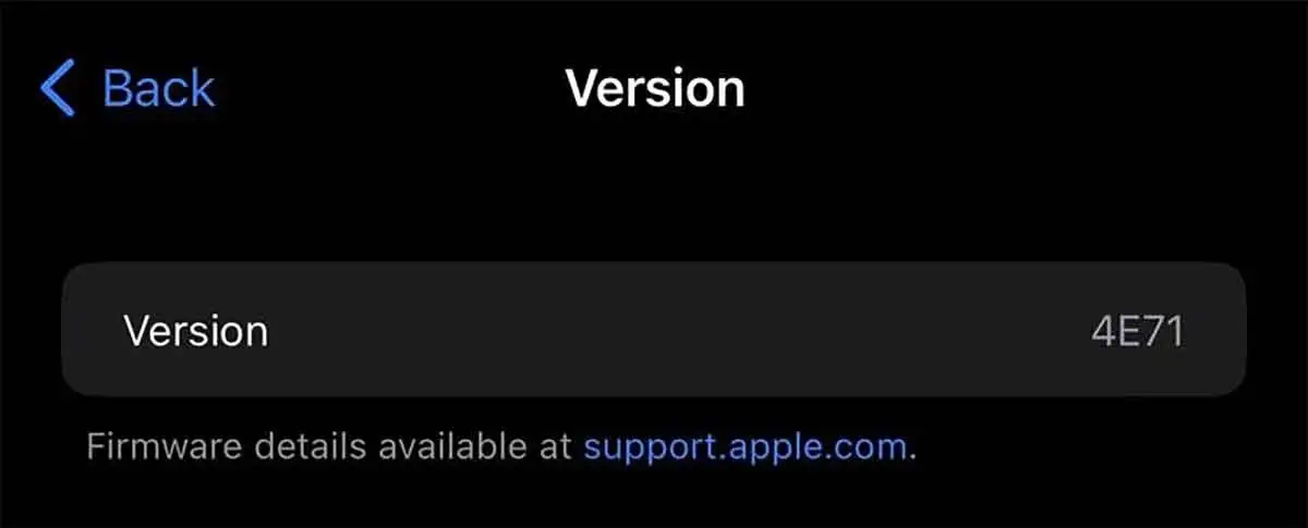 iOS 16, Apple indicherà dettagli sugli aggiornamenti firmware AirPods iOS 16, Apple indicherà dettagli sugli aggiornamenti firmware AirPods